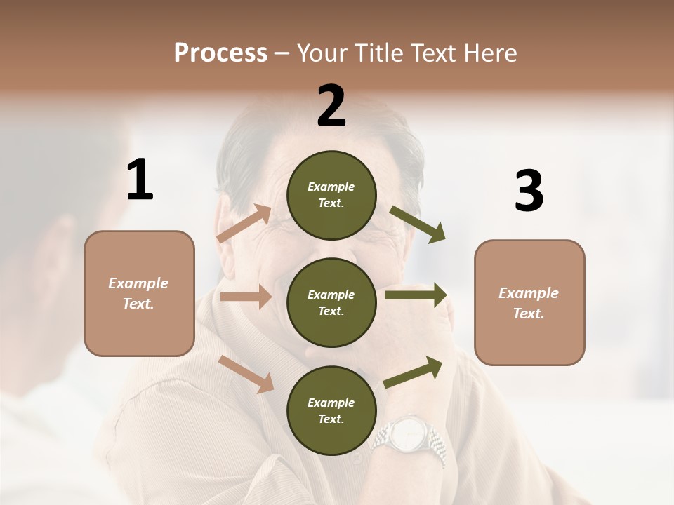 Head  Distant PowerPoint Template