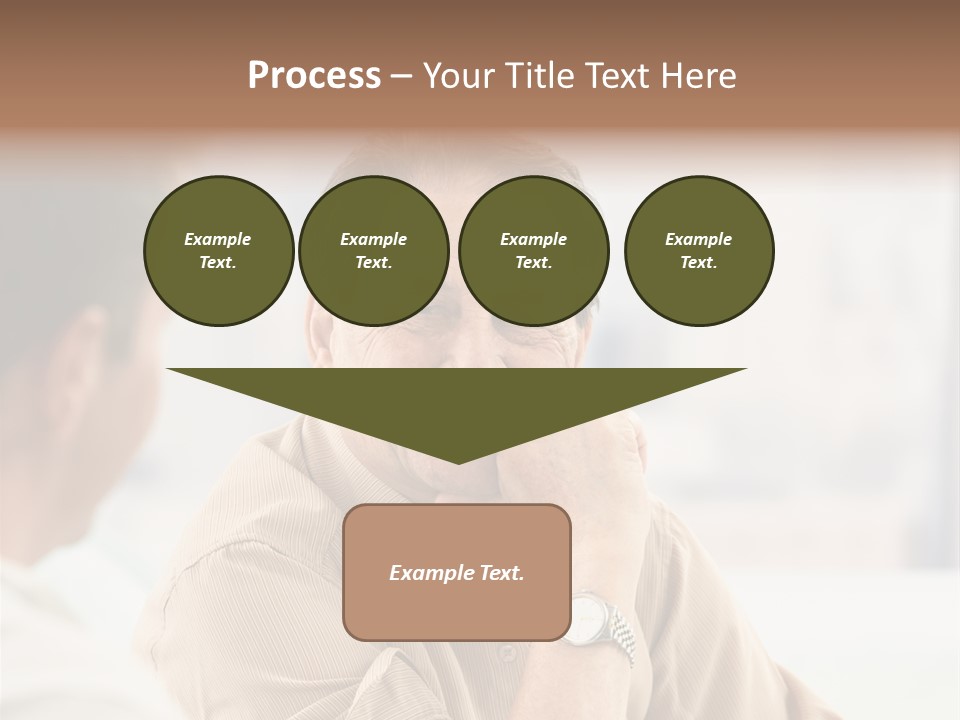 Head  Distant PowerPoint Template