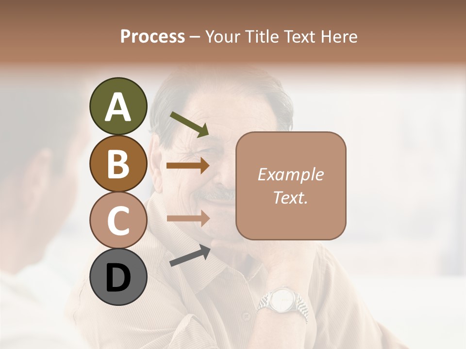 Head  Distant PowerPoint Template