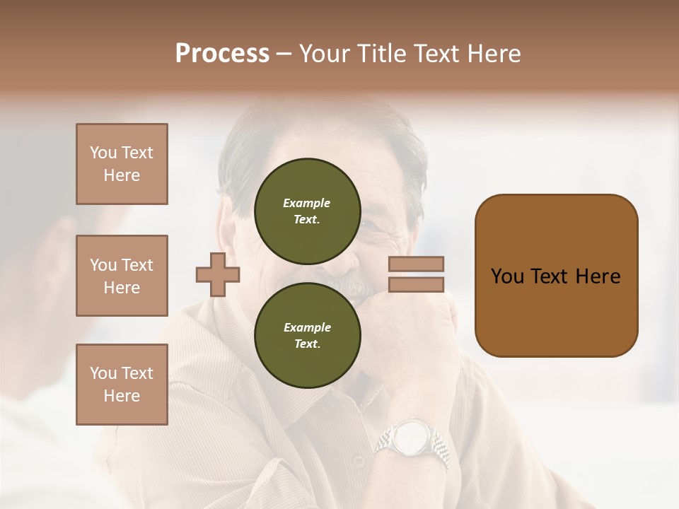 Head  Distant PowerPoint Template