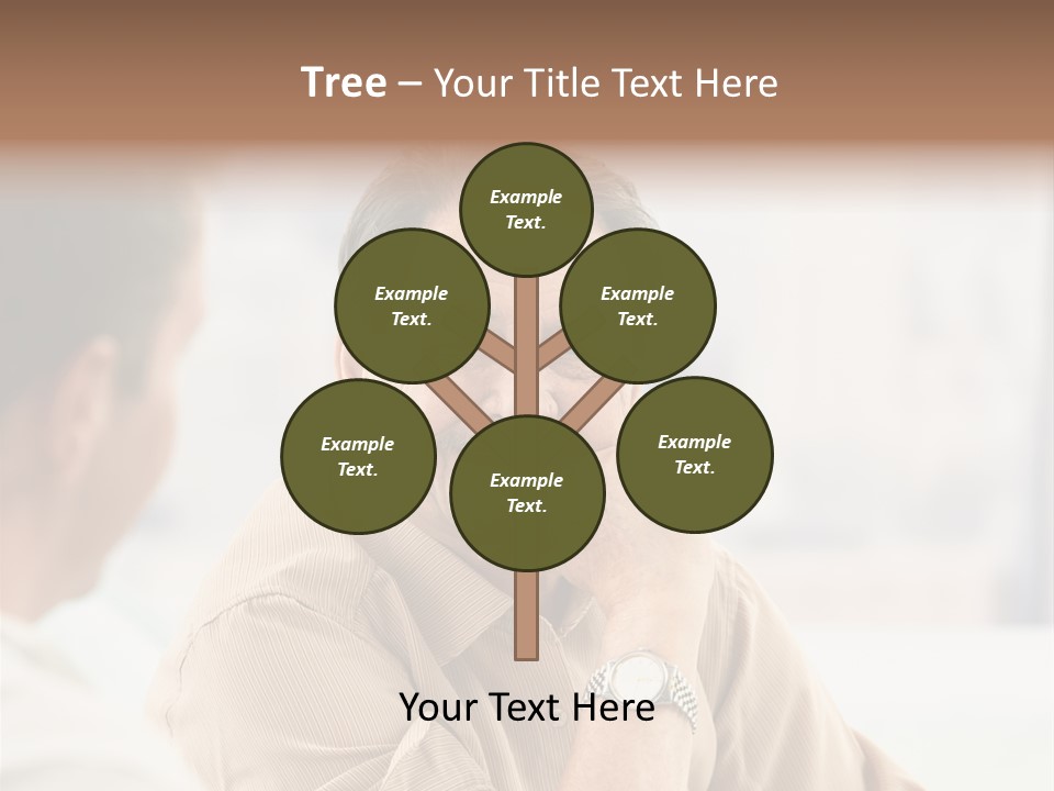 Head  Distant PowerPoint Template