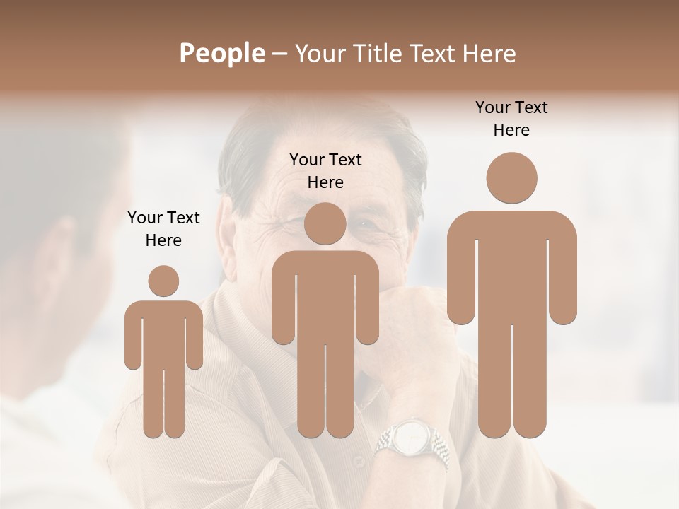 Head  Distant PowerPoint Template