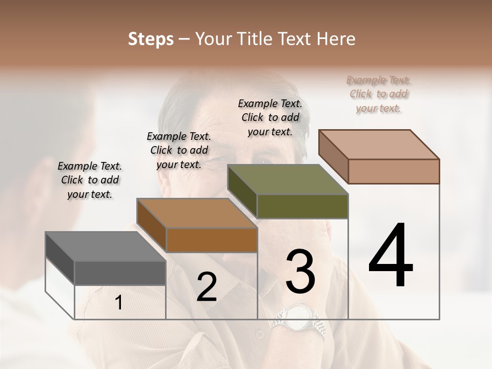 Head  Distant PowerPoint Template
