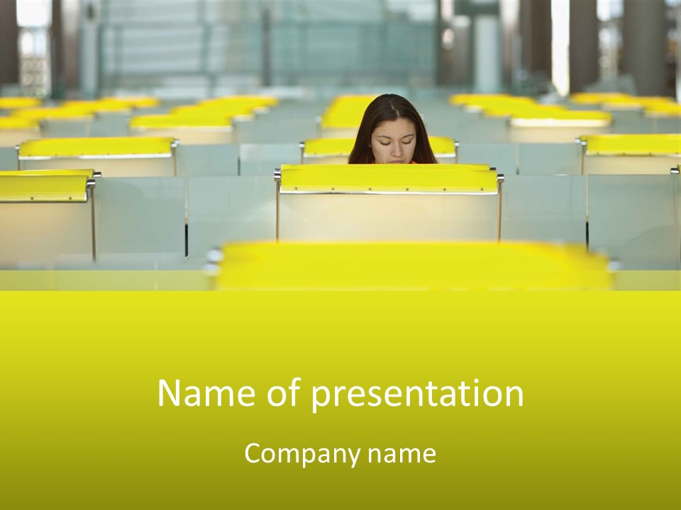 Head  Distant PowerPoint Template