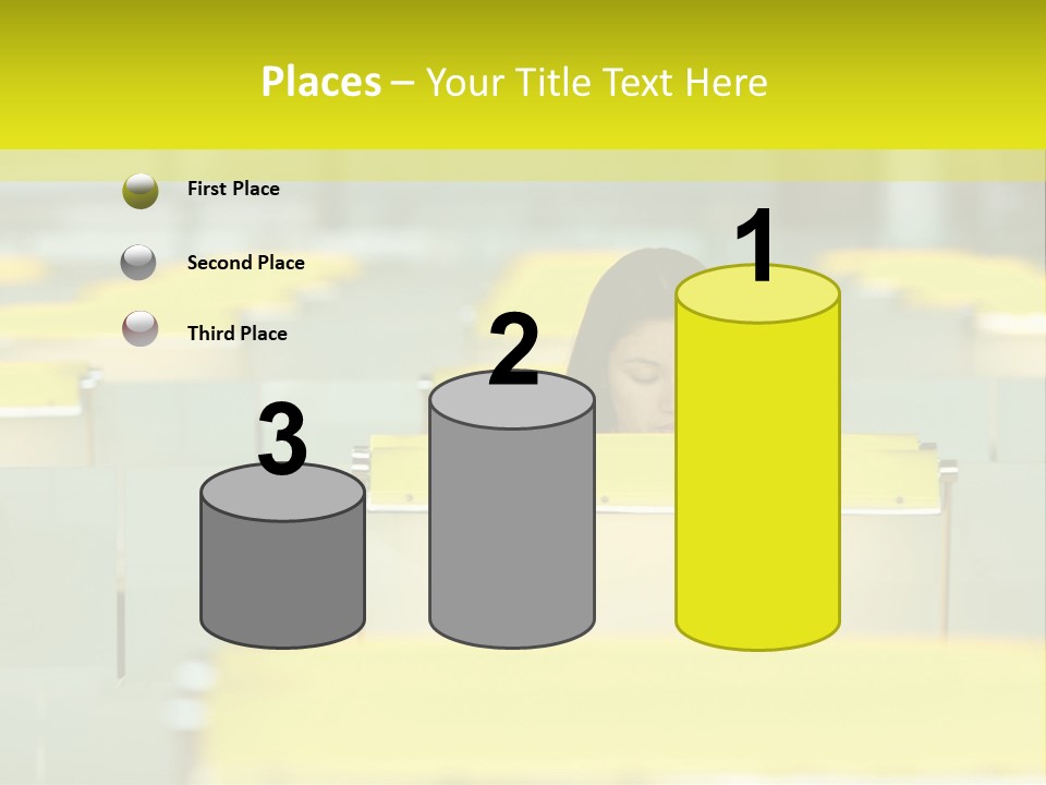 Head  Distant PowerPoint Template
