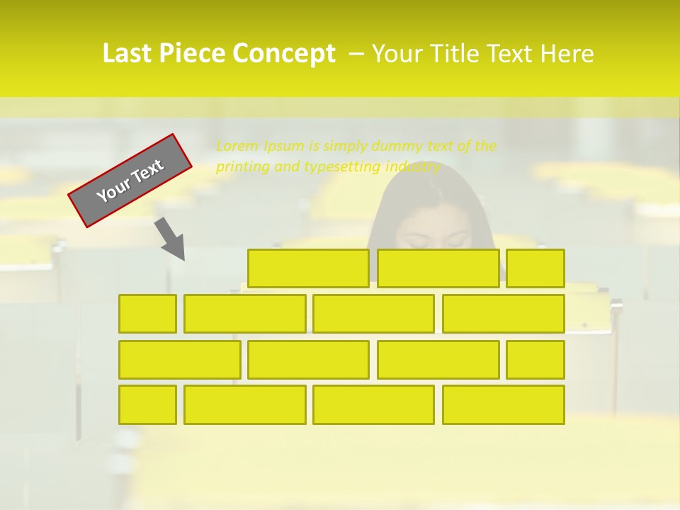Head  Distant PowerPoint Template