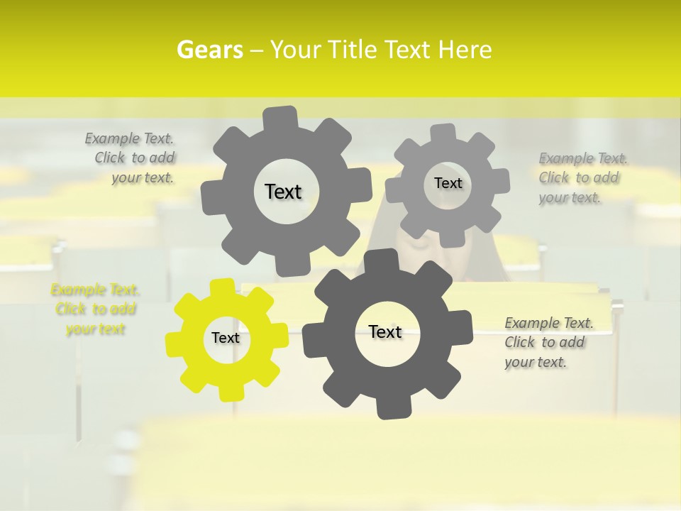 Head  Distant PowerPoint Template