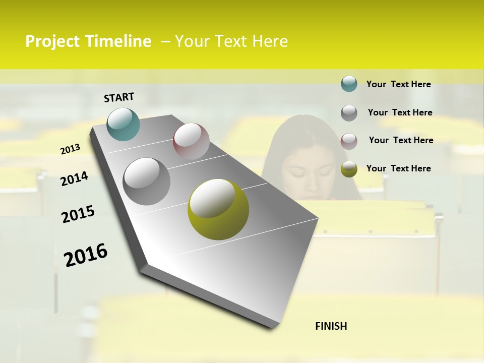 Head  Distant PowerPoint Template