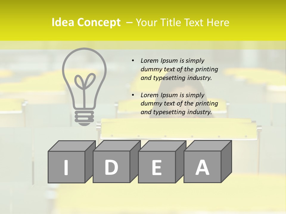 Head  Distant PowerPoint Template