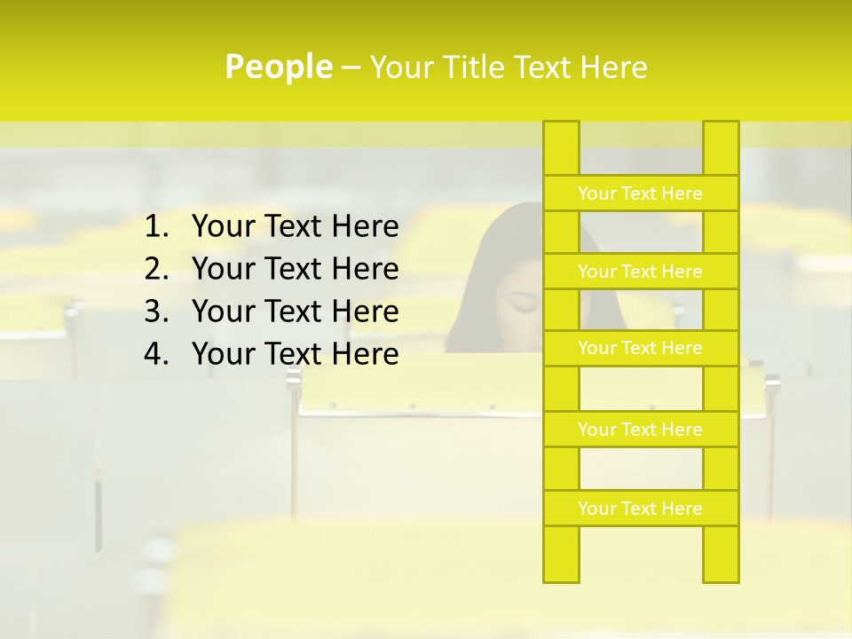 Head  Distant PowerPoint Template