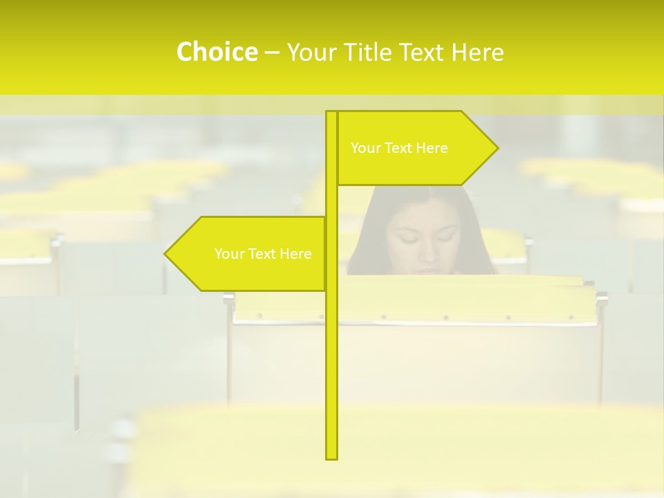 Head  Distant PowerPoint Template