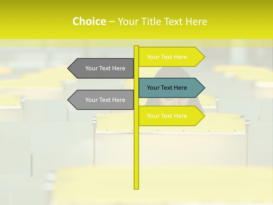 Head  Distant PowerPoint Template