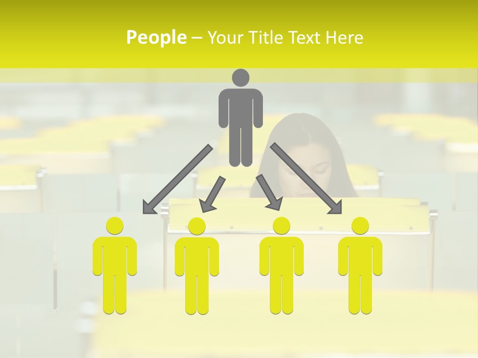 Head  Distant PowerPoint Template