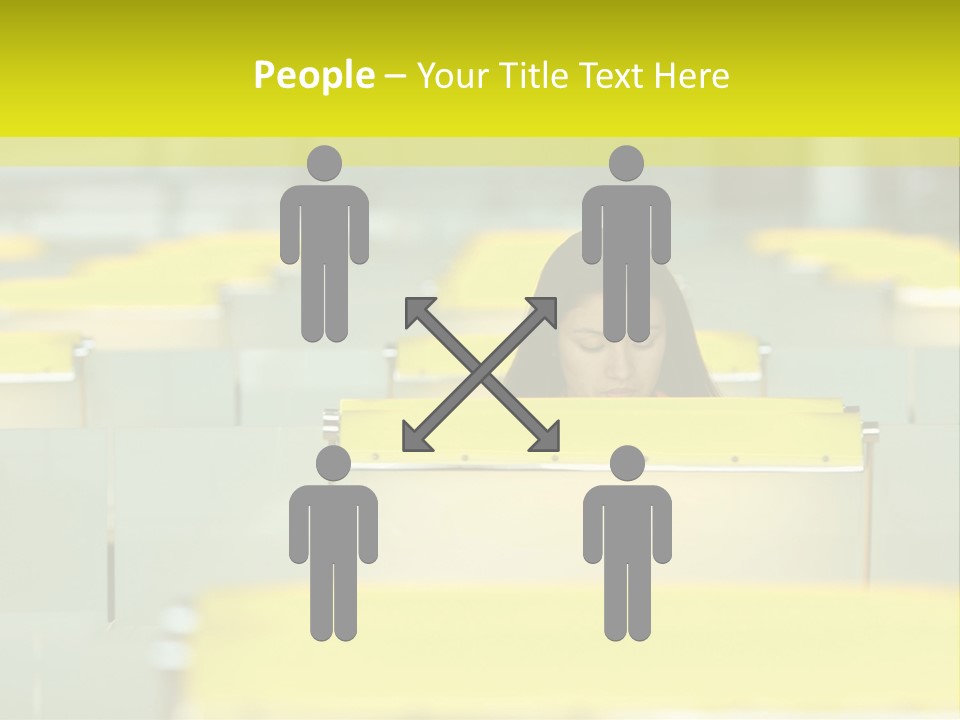 Head  Distant PowerPoint Template