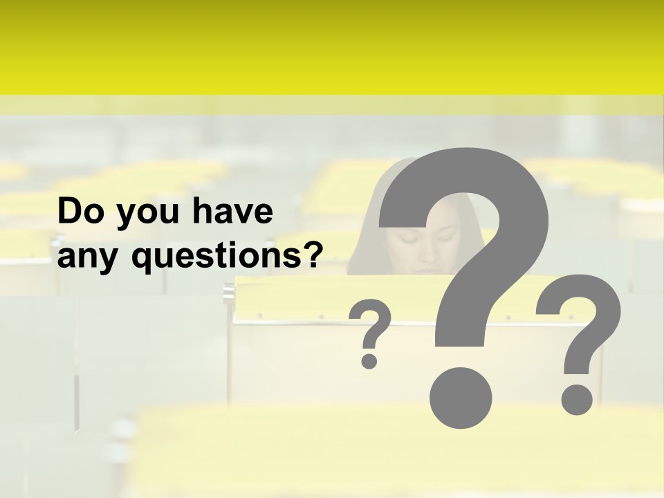 Head  Distant PowerPoint Template