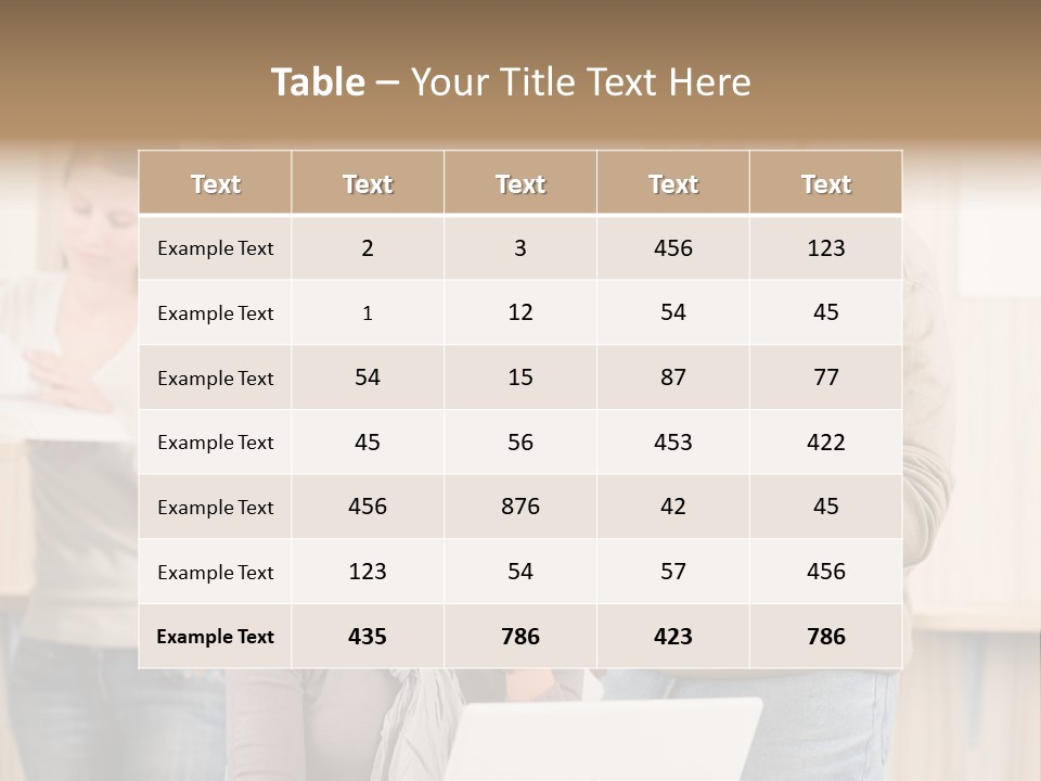 Jump Caucasian Couple PowerPoint Template