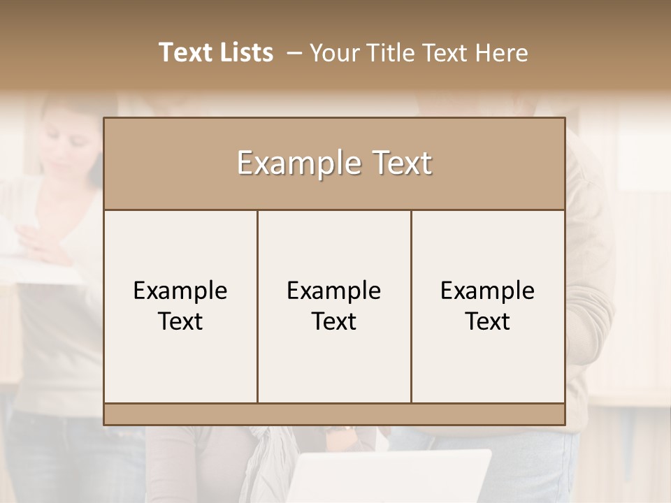 Jump Caucasian Couple PowerPoint Template
