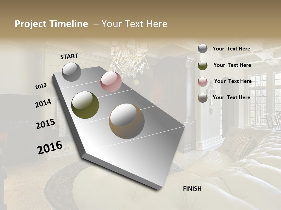 Fireplace Luxury Carpet PowerPoint Template