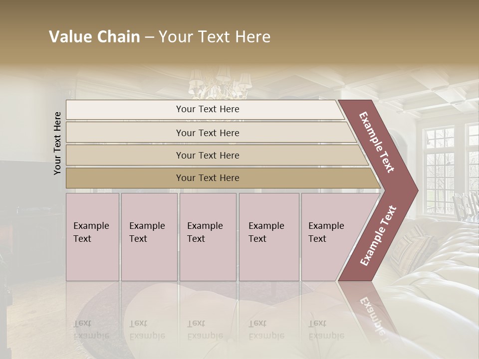 Fireplace Luxury Carpet PowerPoint Template