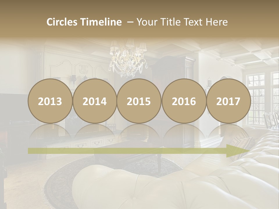 Fireplace Luxury Carpet PowerPoint Template