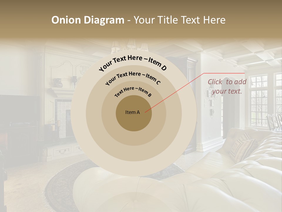 Fireplace Luxury Carpet PowerPoint Template