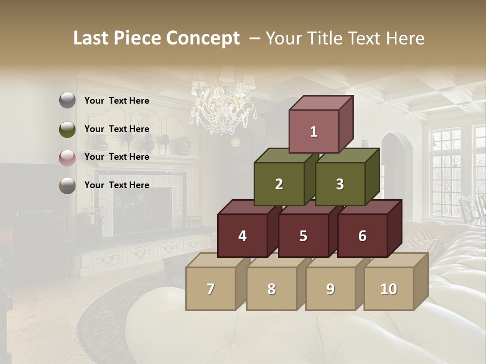 Fireplace Luxury Carpet PowerPoint Template