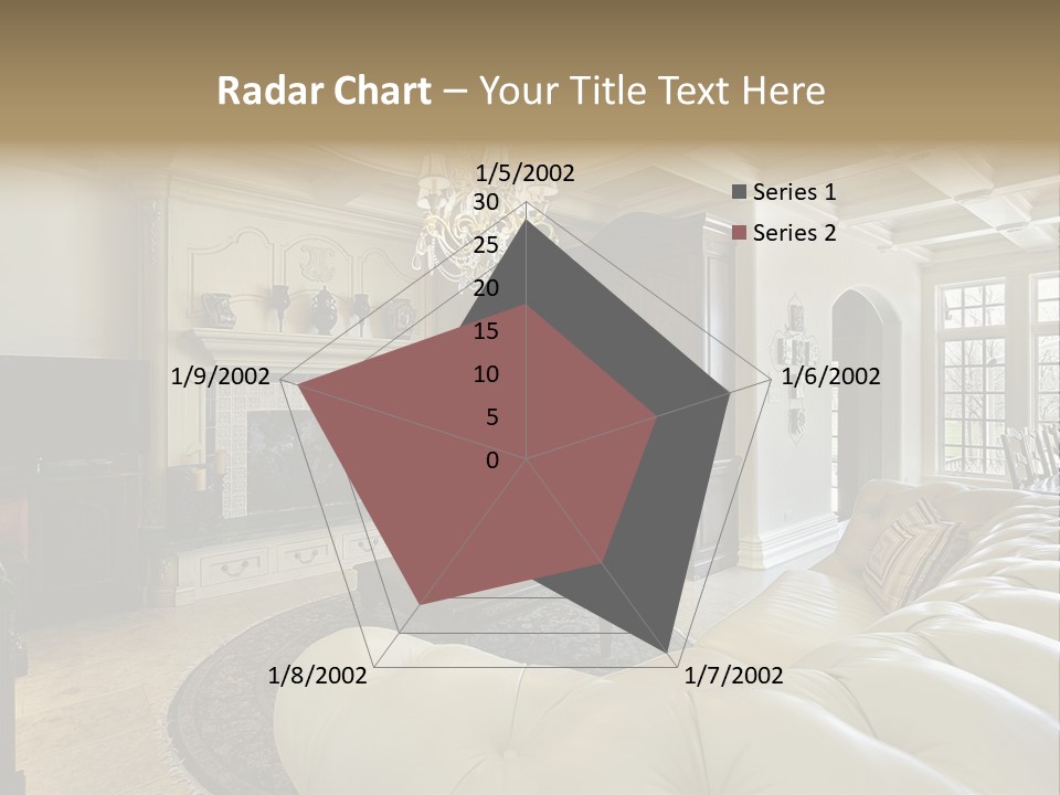 Fireplace Luxury Carpet PowerPoint Template