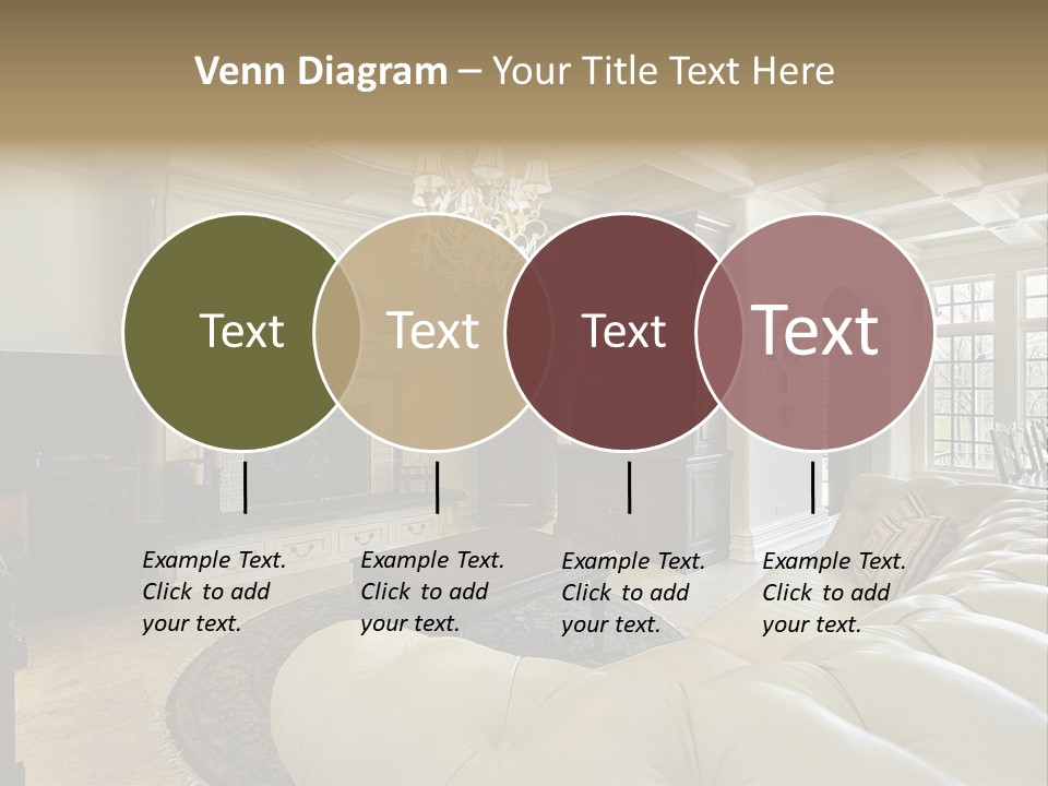 Fireplace Luxury Carpet PowerPoint Template