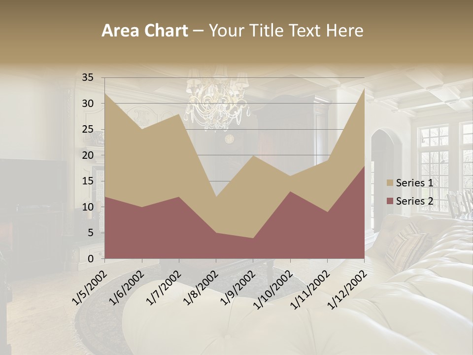 Fireplace Luxury Carpet PowerPoint Template
