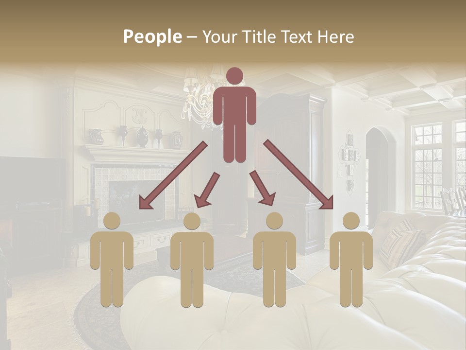 Fireplace Luxury Carpet PowerPoint Template