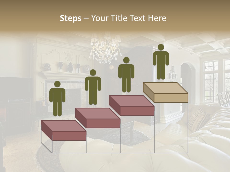 Fireplace Luxury Carpet PowerPoint Template