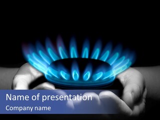 Close Burn Cook PowerPoint Template