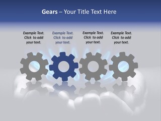 Close Burn Cook PowerPoint Template