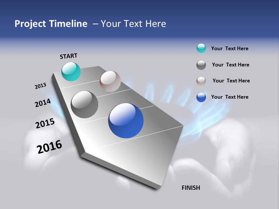 Close Burn Cook PowerPoint Template