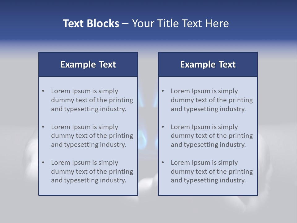 Close Burn Cook PowerPoint Template