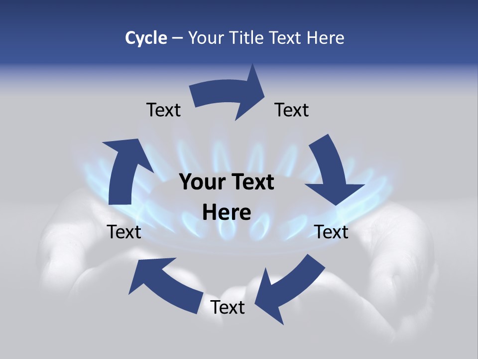 Close Burn Cook PowerPoint Template