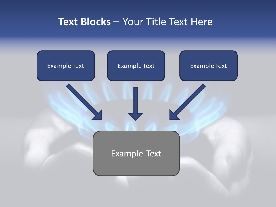 Close Burn Cook PowerPoint Template