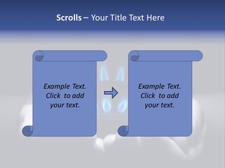 Close Burn Cook PowerPoint Template