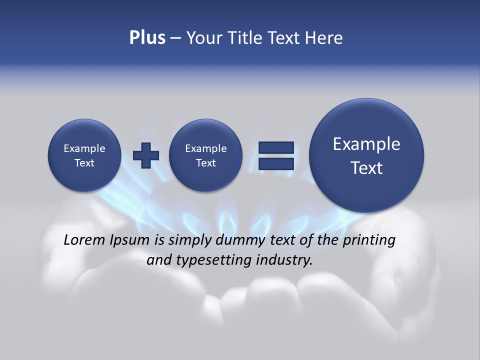 Close Burn Cook PowerPoint Template