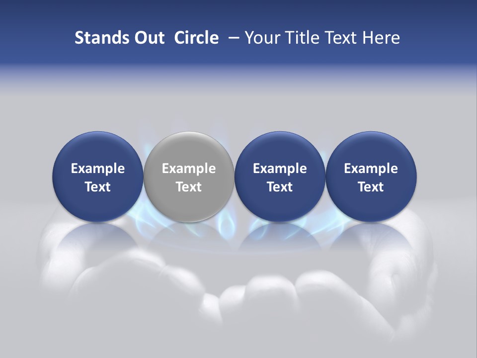 Close Burn Cook PowerPoint Template