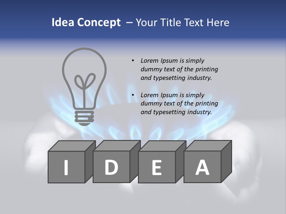 Close Burn Cook PowerPoint Template