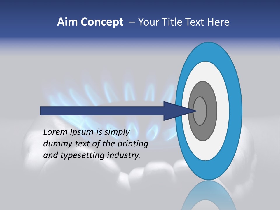 Close Burn Cook PowerPoint Template