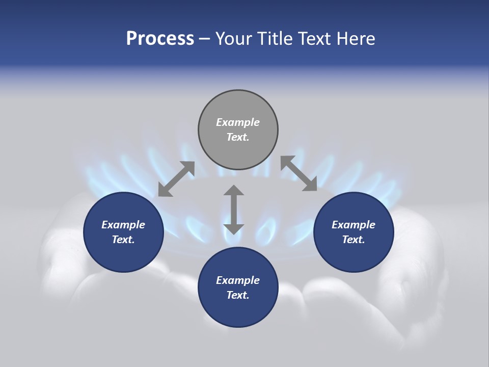 Close Burn Cook PowerPoint Template