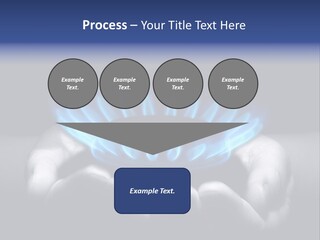 Close Burn Cook PowerPoint Template