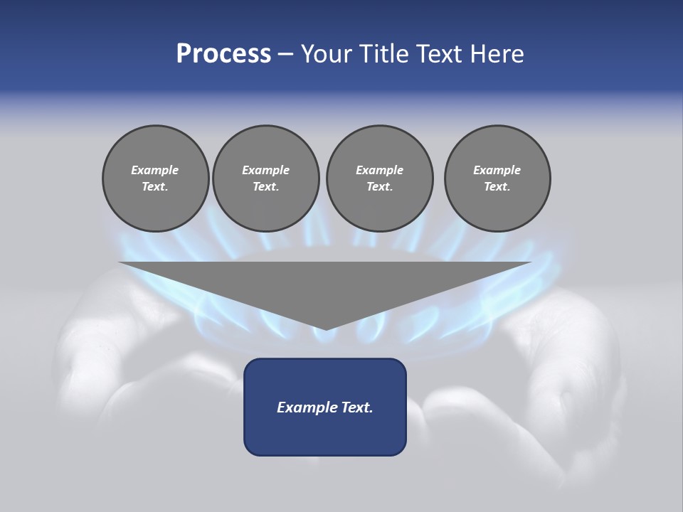 Close Burn Cook PowerPoint Template