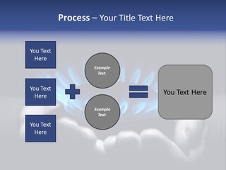 Close Burn Cook PowerPoint Template