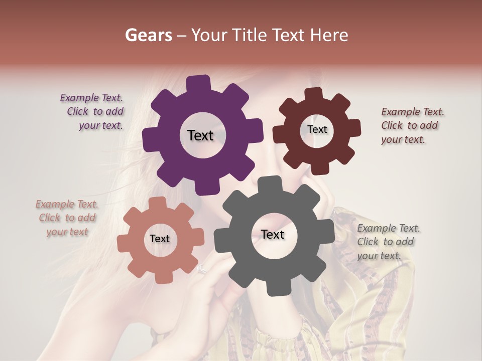 Kitchen Close Fire PowerPoint Template