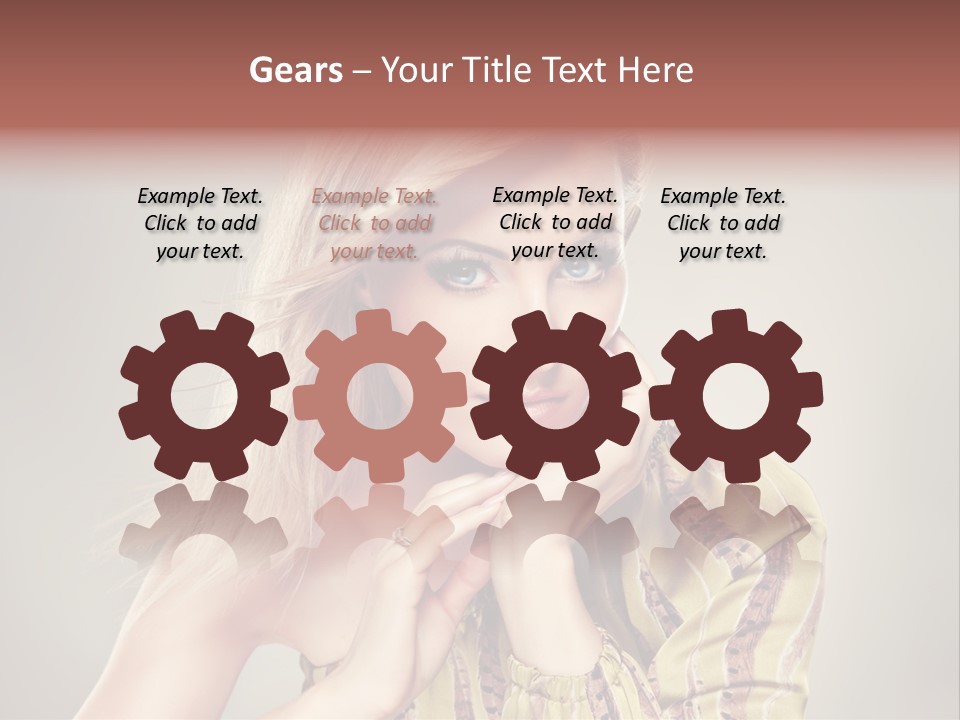 Kitchen Close Fire PowerPoint Template