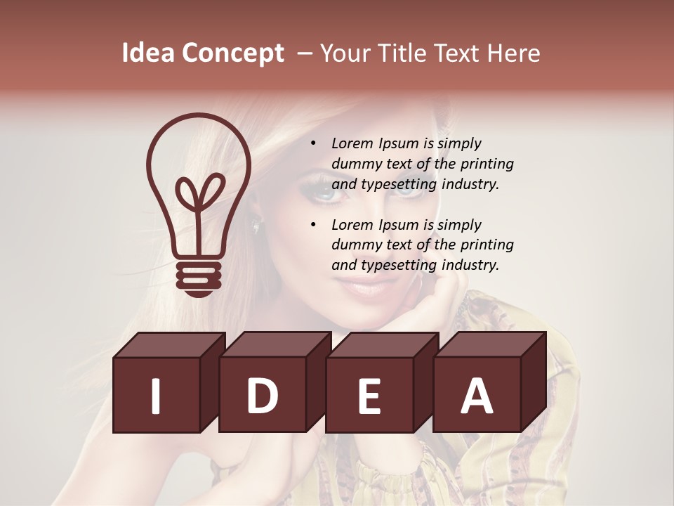 Kitchen Close Fire PowerPoint Template