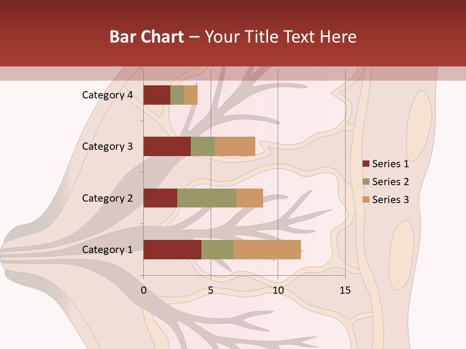 A Breast Diagram With The Name Of The Breast PowerPoint Template
